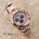 New 2021! AAA Copy Rolex Daytona Watch Rose Gold Meteorite Face 43mm (2)_th.jpg